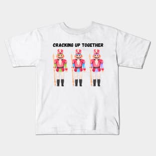 Cracking Up Together, Christmas Kids T-Shirt